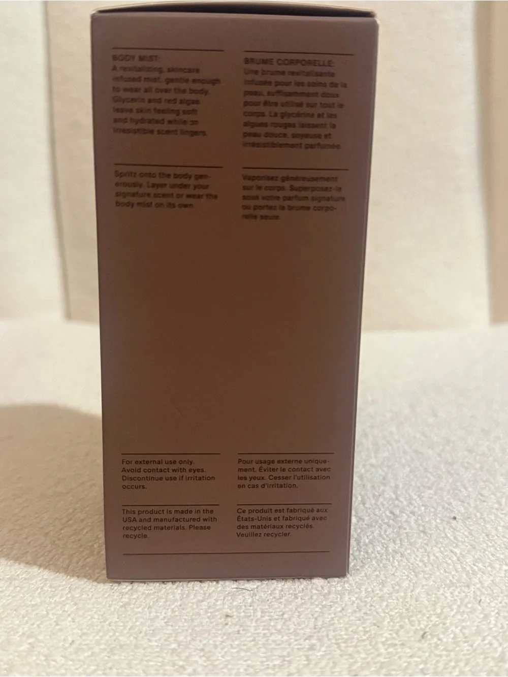 Salt & Stone Black Rose & Oud Body Mist 3.4 oz 100 mL Brand New